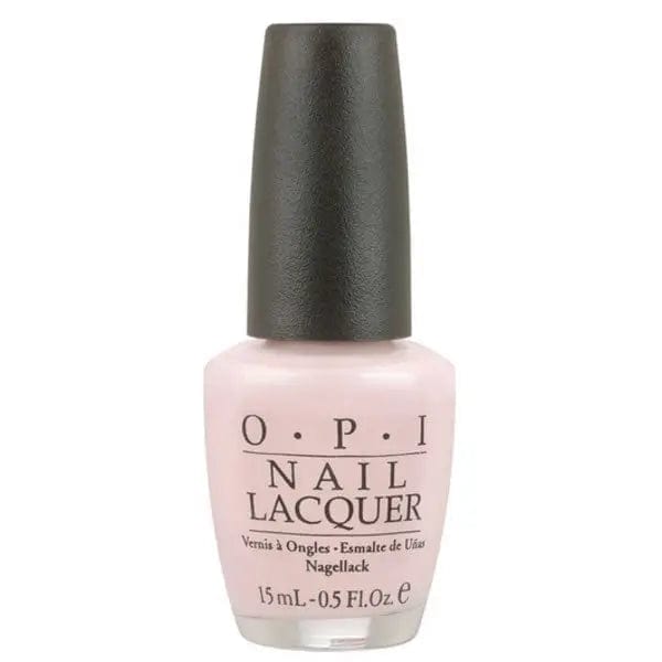 Opi Nail Lacquer Nlr41 Mimosas for Mr and Mrs 15ml bottle from Jag Couture London - New York, with vibrant orange nail polish.