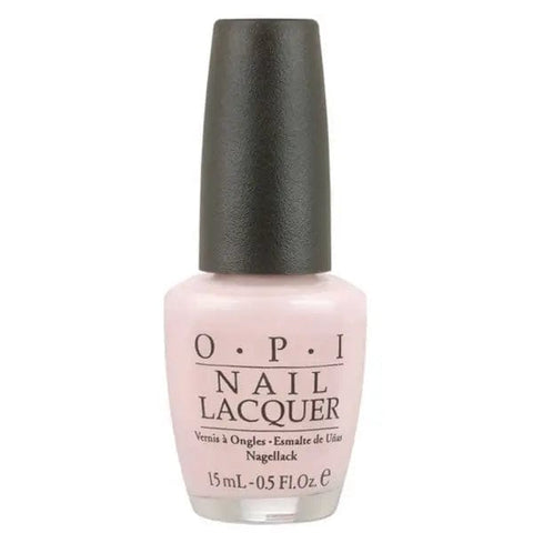 Opi Nail Lacquer Nlr41 Mimosas for Mr and Mrs 15ml bottle from Jag Couture London - New York, with vibrant orange nail polish.
