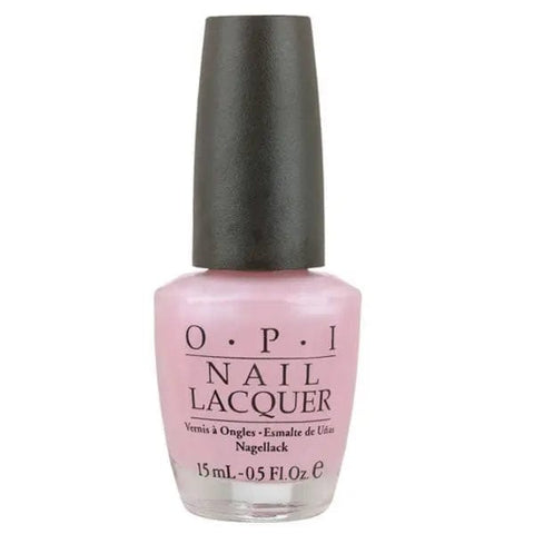 Jag Couture London New York OPI Nail Lacquer NLS79 Rosy Future 15ml, vibrant pink nail polish in a sleek bottle.
