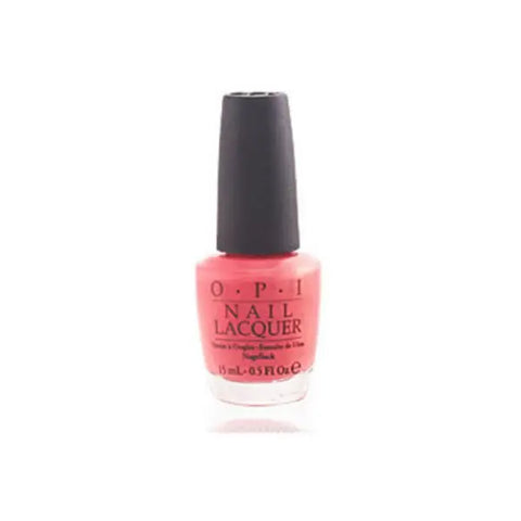 Opi Nail Lacquer NLT30 Eat Mainelhy Lobster 15ml by Jag Couture London New York, vibrant red-orange nail polish bottle