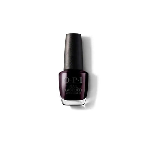 Opi Nail Lacquer Nlw42 Lincoln Park After Dark 15ml, dark plum nail polish from Jag Couture London New York.