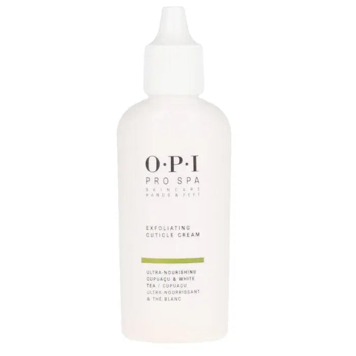 Opi Pro Spa Exfoliating Cuticle Treatment bottle by Jag Couture London New York, 27ml, with clear label and applicator tip