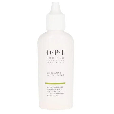Opi Pro Spa Exfoliating Cuticle Treatment bottle by Jag Couture London New York, 27ml, with clear label and applicator tip