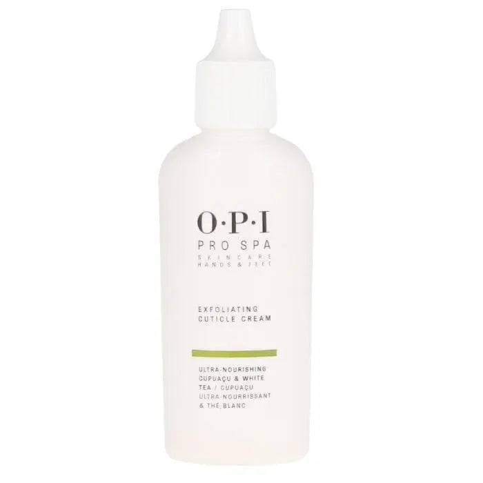 Opi Pro Spa Exfoliating Cuticle Treatment by Jag Couture London with 27ml bottle, designed for cuticle care and nail health