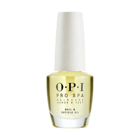Opi Pro Spa Nail and Cuticle Oil by Jag Couture London, 14.8ml bottle showing the product and branding.