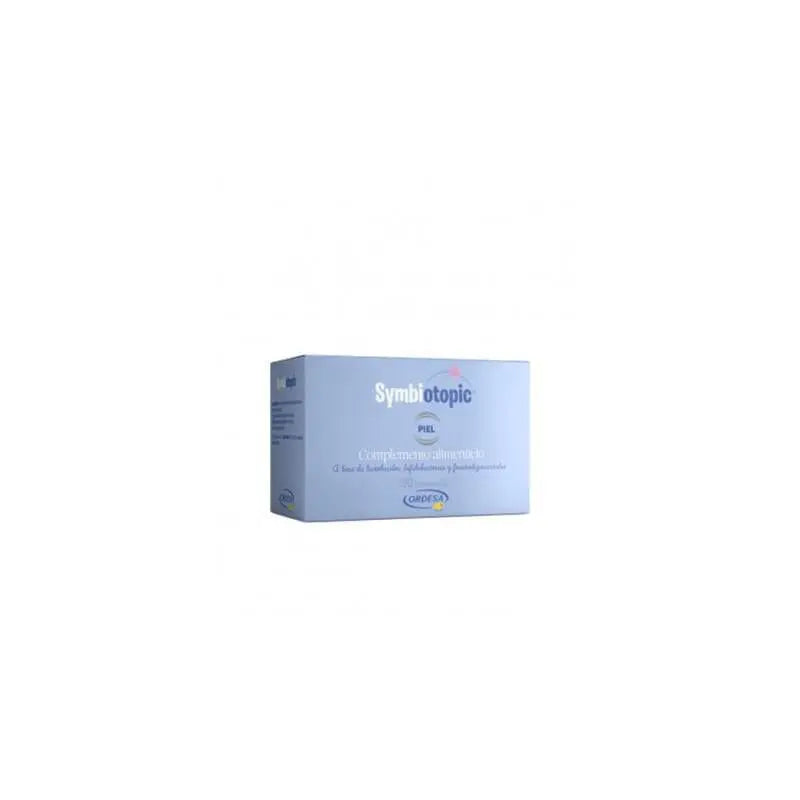 Ordesa Blevit Symbiotopic food supplement packets with 30 individual 2g servings, featuring packaging from Jag Couture London New York.