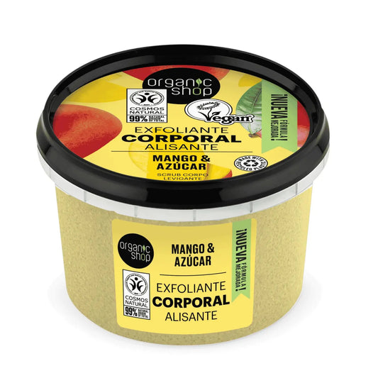 Organic Shop Mango Exfoliante Corporal Alisante 1un Jag Couture London - New York