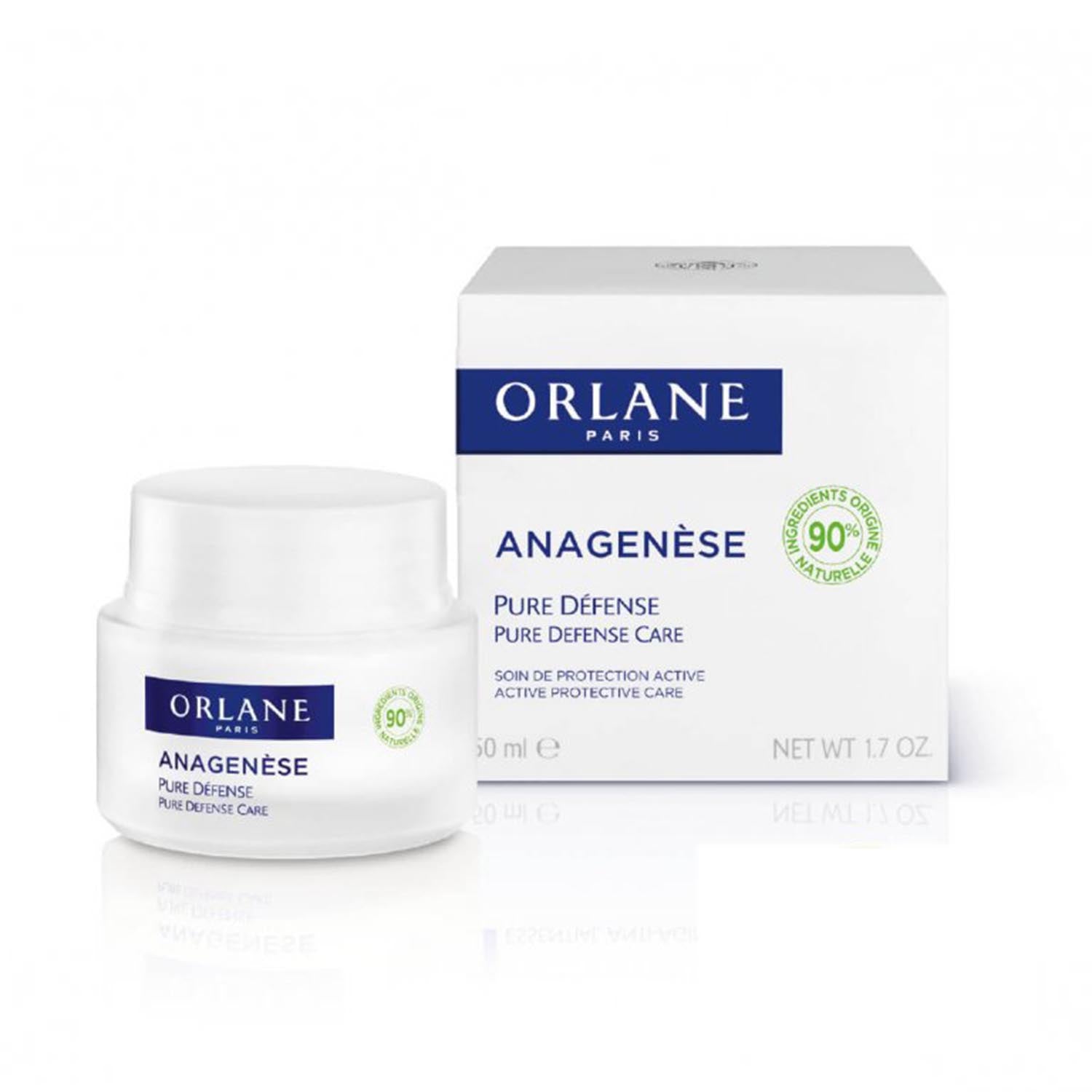 Jag Couture London New York Orlane Anagenese Crema 25, 50ml jar showing smooth cream in a container.
