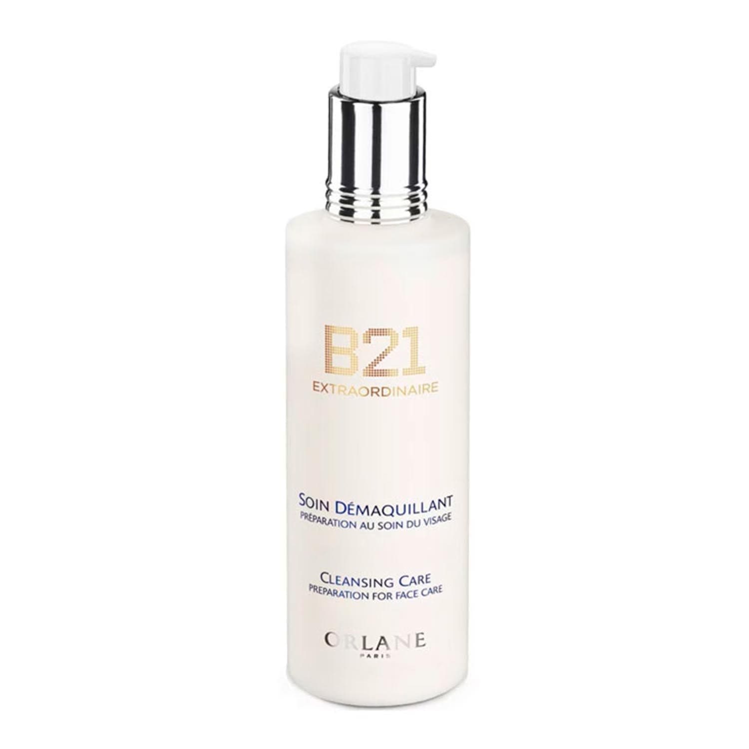 Orlane B21 Extraordinaire Cleansing Care Cream Facial in 250ml jar, luxurious skincare product with a sleek container
