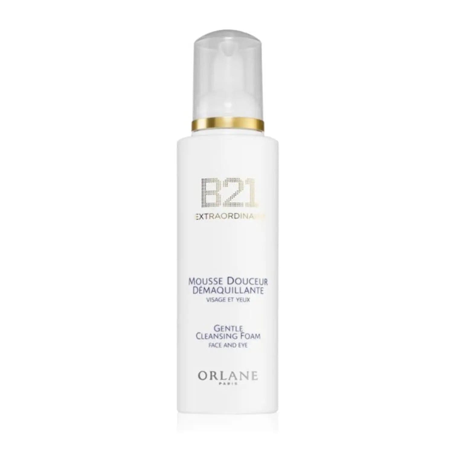 Orlane B21 Extraordinaire Gentle Cleansing Espuma facial and eye cleanser in 200ml bottle by Jag Couture London New York