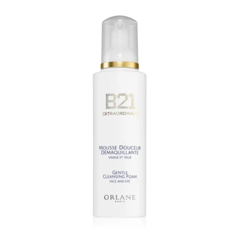 Orlane B21 Extraordinaire Gentle Cleansing Espuma for face and eyes, 200ml, with soft foam and gentle formula.