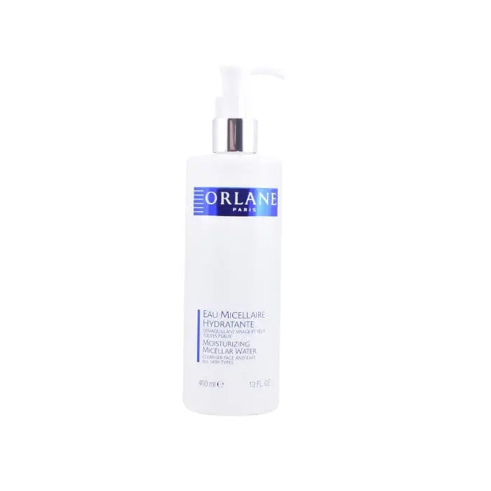 Orlane Moisturizing Micellar Water in 400ml bottle, suitable for gentle skincare, by Jag Couture London New York.