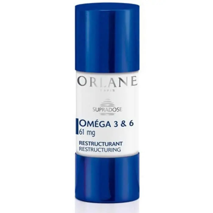 Orlane Supradose Omega 3&6 supplement capsules in a bottle, featuring the Jag Couture London - New York branding.
