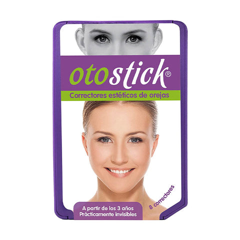 Jag Couture London New York Otostick Aesthetic Ear Correctors, 8 units, adhesive ear correction strips displayed on a white background.