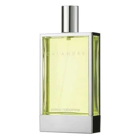 Paco Rabanne Calandre Eau De Toilette spray 100ml displayed with sleek bottle and packaging, in a modern setting.