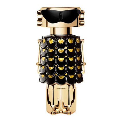 Paco Rabanne Fame perfume spray 50ml bottle displayed, created by Jag Couture London and New York.