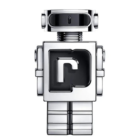 Paco Rabanne Phantom Eau de Toilette spray 150ml bottle, sleek design, clear fragrance liquid, on a neutral background