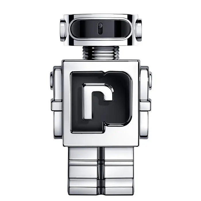 Paco Rabanne Phantom Eau De Toilette spray 150ml bottle with sleek design, displayed on a neutral background.