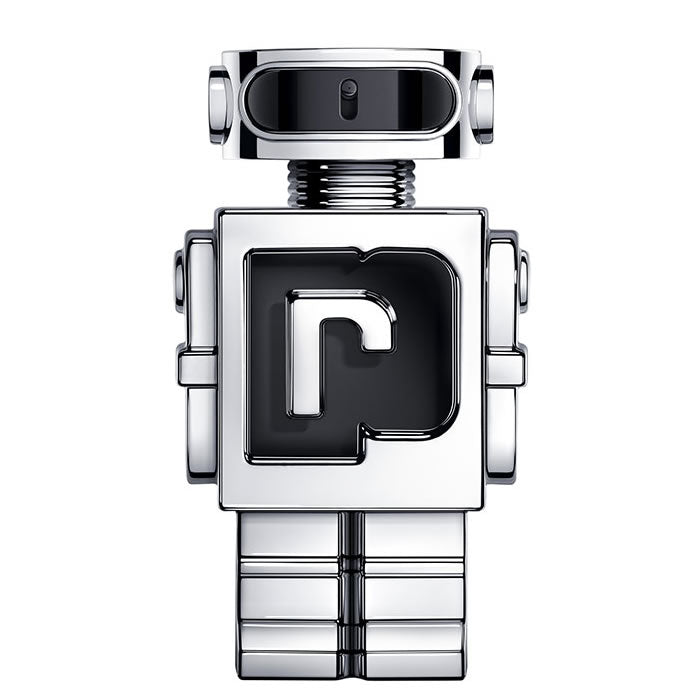 Paco Rabanne Phantom Eau De Toilette spray 50ml bottle with sleek modern design, displayed against a neutral background