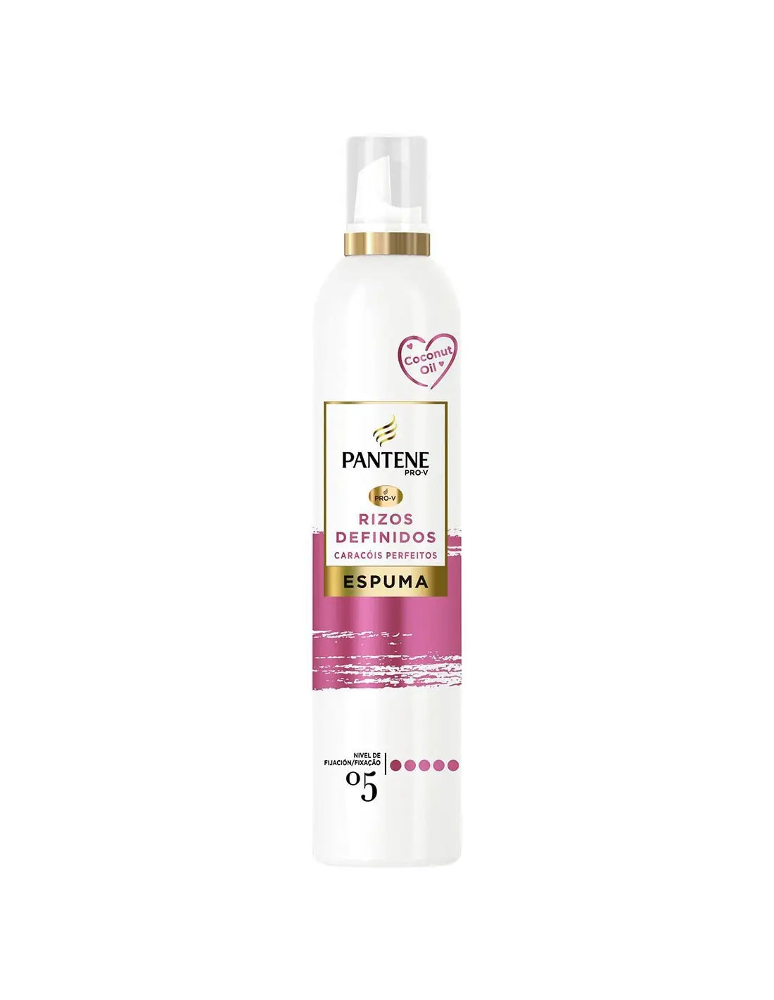 Jag Couture London New York Pantene Defined Curls Mousse 300ml bottle with curling mousse for styled, defined curls.