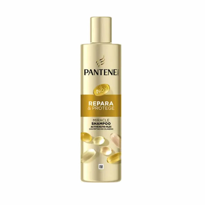 Jag Couture London - New York Pantene Miracle Shampoo 250ml bottle, showing sleek packaging and product label.