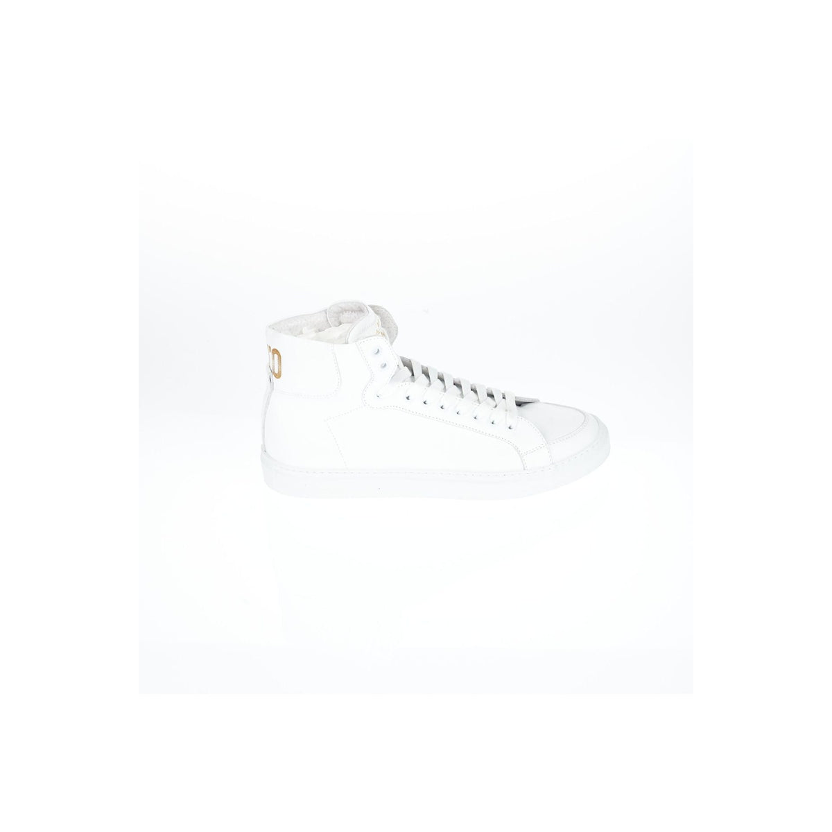 Pantofola D'Oro TSHR20WU men's white leather slip-on shoes by Jag Couture London - New York, stylish and comfortable.