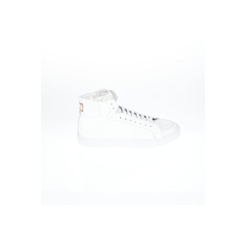 Pantofola D'Oro TSHR20WU men's white leather slip-on shoes by Jag Couture London - New York, stylish and comfortable.