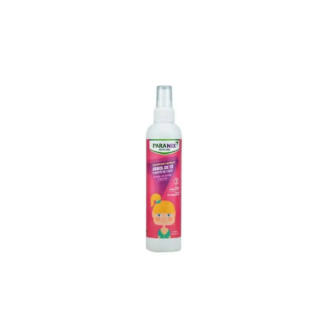 Jag Couture London Paranix Tea Tree Spray Conditioner for girls, 250ml bottle with natural tea tree formula and pump dispenser.