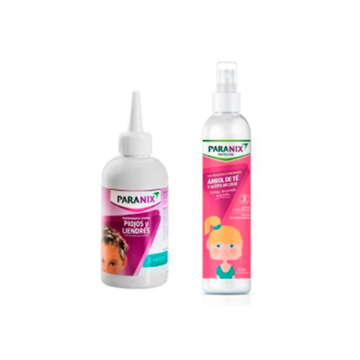 Two 200ml bottles of Paranix Shampoo by Jag Couture London and New York, featuring the product label and packaging details.