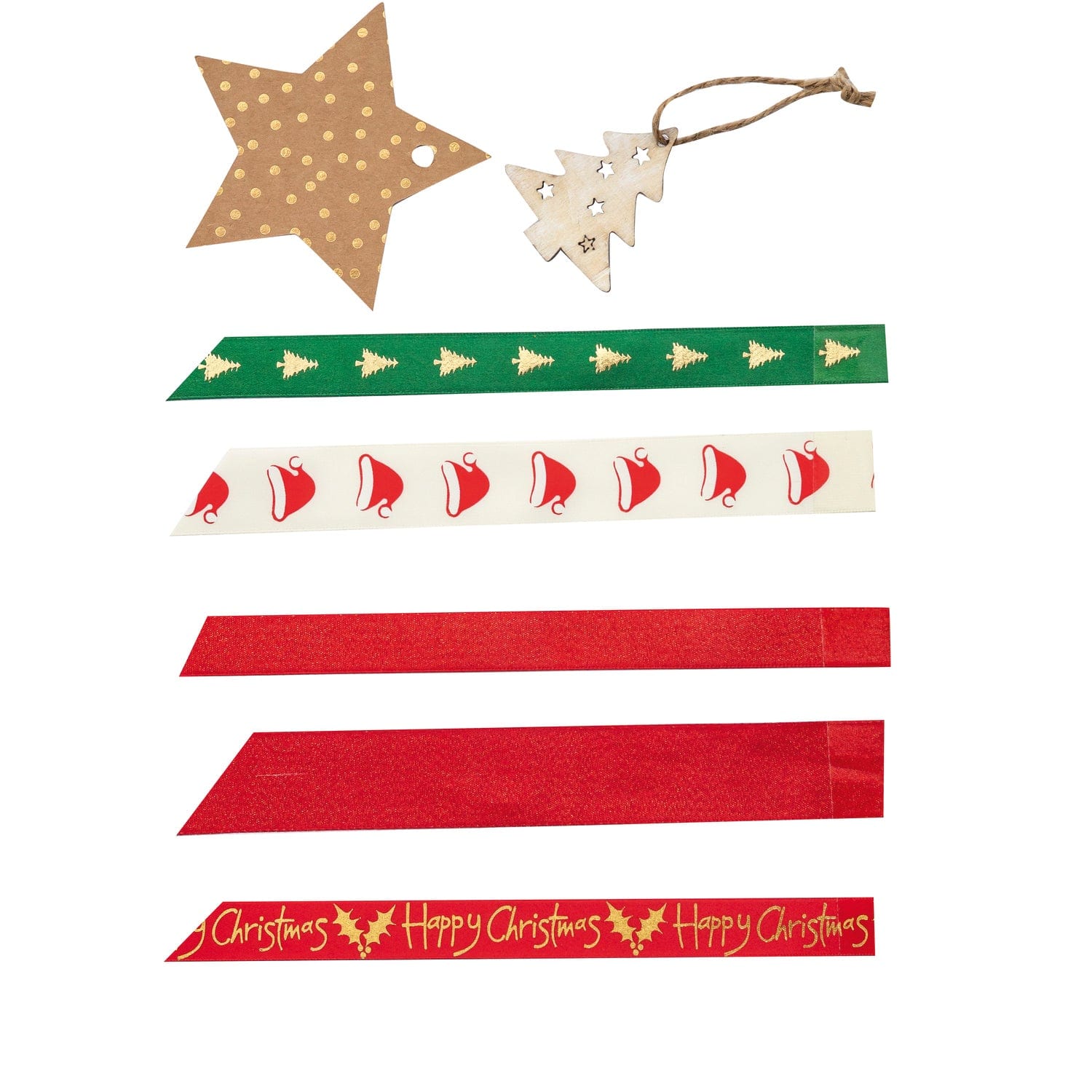 Passion red polyester metallic satin ribbon with gold glitter, featuring a shiny, smooth texture and decorative glitter accents.