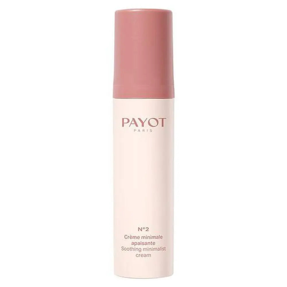 Payot Creme Minimale Apaisante 40ml from Jag Couture London - New York, soothing facial cream in a white jar with a minimalist design.