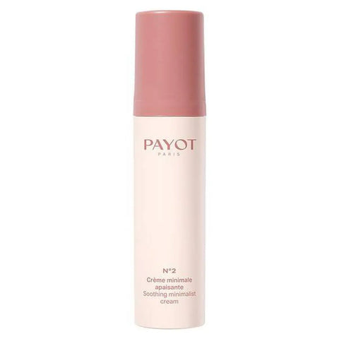 Jar of Payot Creme Minimale Apaisante by Jag Couture London, a soothing 40ml skincare cream for sensitive skin.