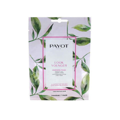 Jag Couture London - New York Payot Look Younger soothing and lifting sheet mask, designed to hydrate and firm the skin.