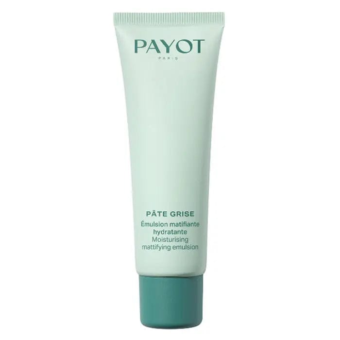 Jag Couture London New York Payot Moisturising Mattifying Emulsion 50ml bottle, smooth formula for oily skin hydration.