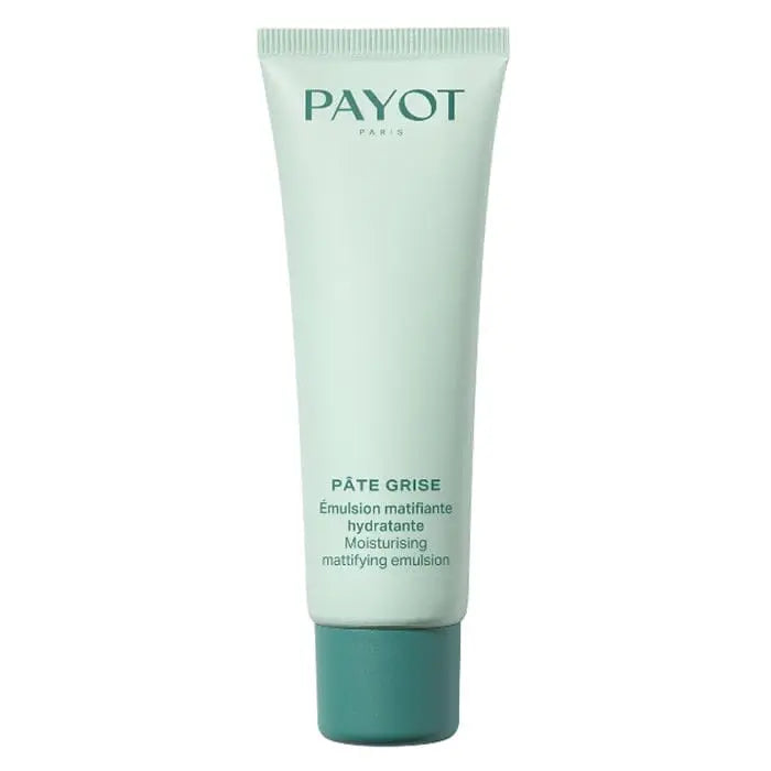 Payot Moisturising Mattifying Emulsion in 50ml bottle, with smooth texture and matte finish, by Jag Couture London New York