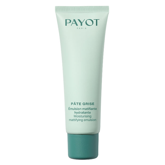 Payot Moisturising Mattifying Emulsion in 50ml bottle, designed to hydrate and control shine for oily skin.