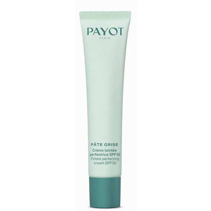Jag Couture London New York Payot Pâte Grise Tinted Perfecting Cream SPF30 in 40ml container with a smooth, tinted face cream texture.