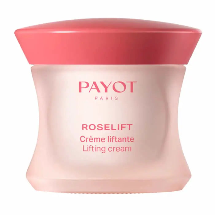 Jar of Payot Roselift Lifting Cream by Jag Couture London, showing the 50ml cream with elegant packaging.