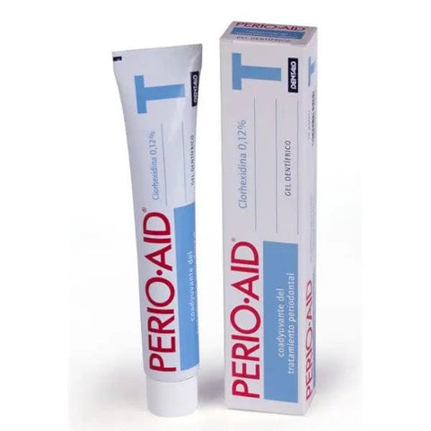 Jag Couture London - New York Perio Aid Dental Gel 75ml tube, showing the packaging and branding.