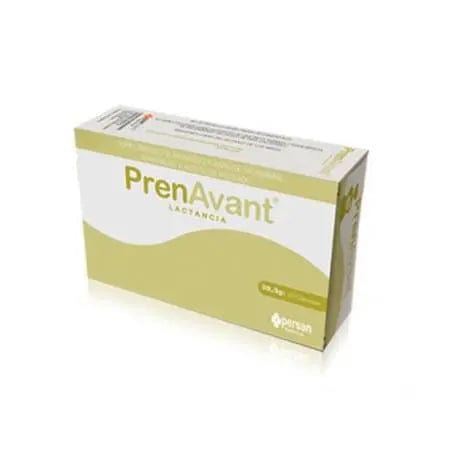 Persan Prenavant Lactation capsules by Jag Couture London, New York, showing a bottle of 30 capsules for breastfeeding support.