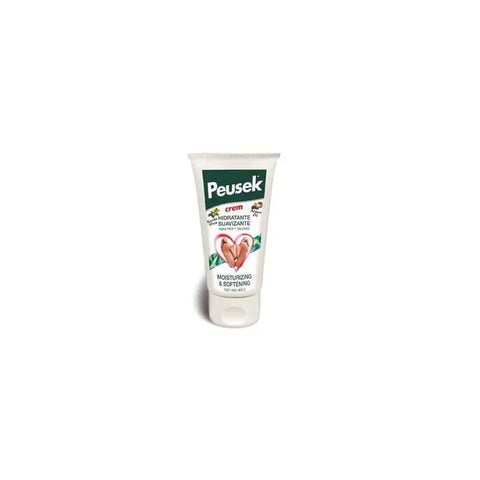 Peusek moisturizing and softening feet and heels cream in a 75ml jar by Jag Couture London New York.