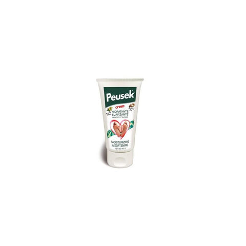 Jag Couture London New York Peusek moisturizing and softening feet and heels cream, 75ml, in a tube with a flip-top cap.