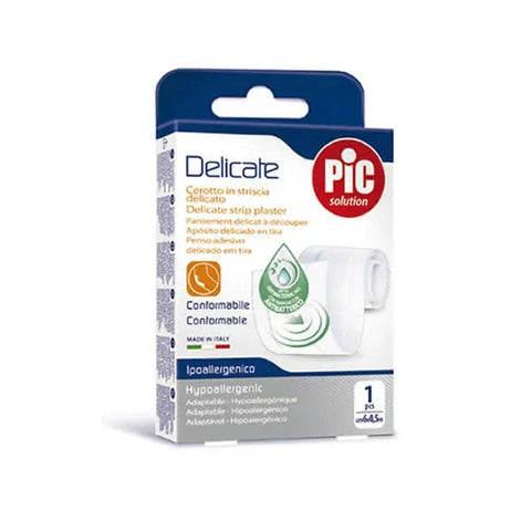 Jag Couture London New York Pic Delicate Strip Plasters 6cm x 0.5m, adhesive bandages for minor cuts and wounds.