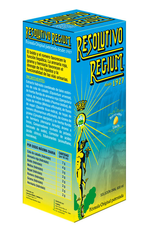 Jag Couture London Resolutivo Regium 600ml bottle with label and cap, designed for professional cleaning solutions.