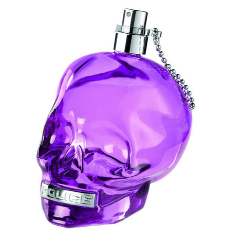 Jag Couture London Police To Be Woman Eau De Perfume spray bottle, 125ml, with sleek design and floral accents.