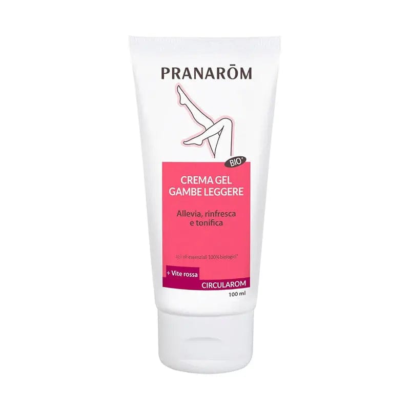 Pranarôm Circularom Circulatory Gel in a 100ml tube, featuring natural ingredients for improving circulation, by Jag Couture London New York.