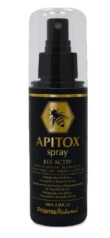 Jag Couture London New York Prisma Nat Spray Apitox 100ml bottle, natural venom extract for skincare and health benefits.