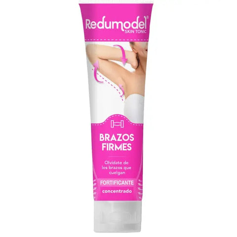 Redumodel Skin Tonic for firm arms in 100ml bottle by Jag Couture London New York, showing the product on a white background.
