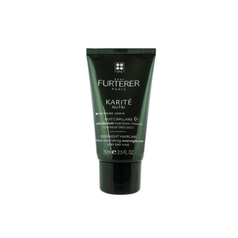 Rene Furterer Karite Nutri Overnight Haircare in 75ml tube, nourishing treatment for dry and damaged hair, by Jag Couture London.