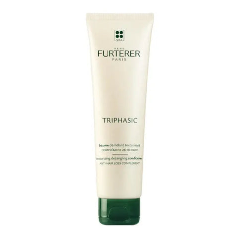 Rene Furterer Triphasic Texturizing Detangling Conditioner 150ml, showing the bottle with sleek packaging and label.